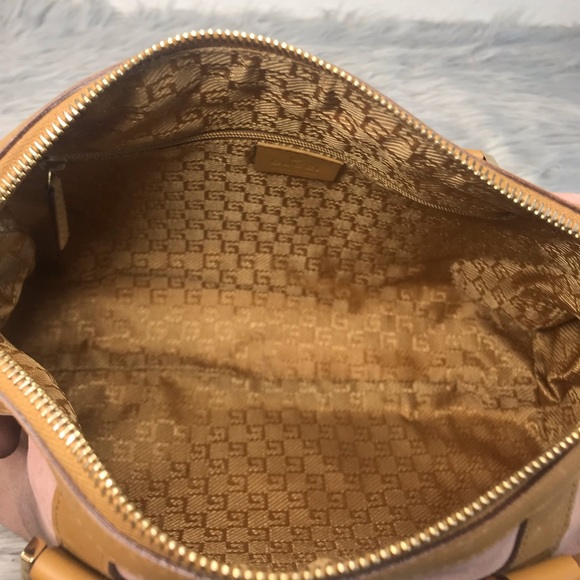 Authentic Gucci Pink Boston - Picture 7 of 8